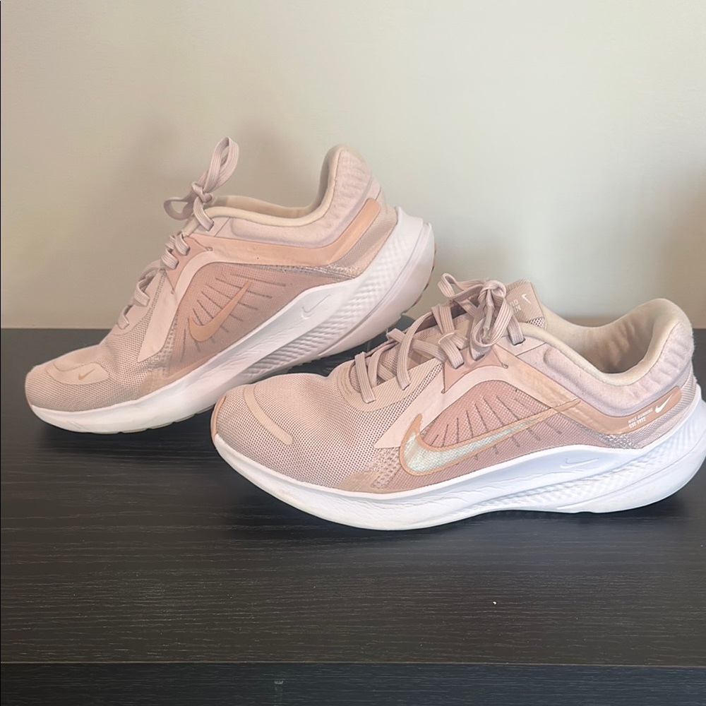 Nike Pink Athletic Shoes with Cushioned Sole